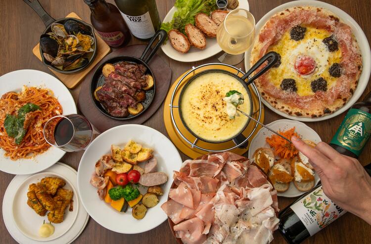 多種多様な料理の提供が可能☆