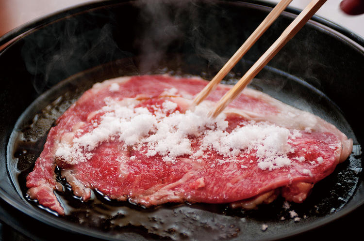 お客様の目の前で「焼く」サービスが魅力