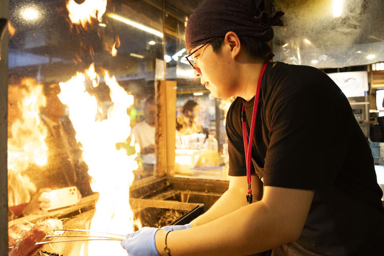 本場の藁焼きを学べるお店