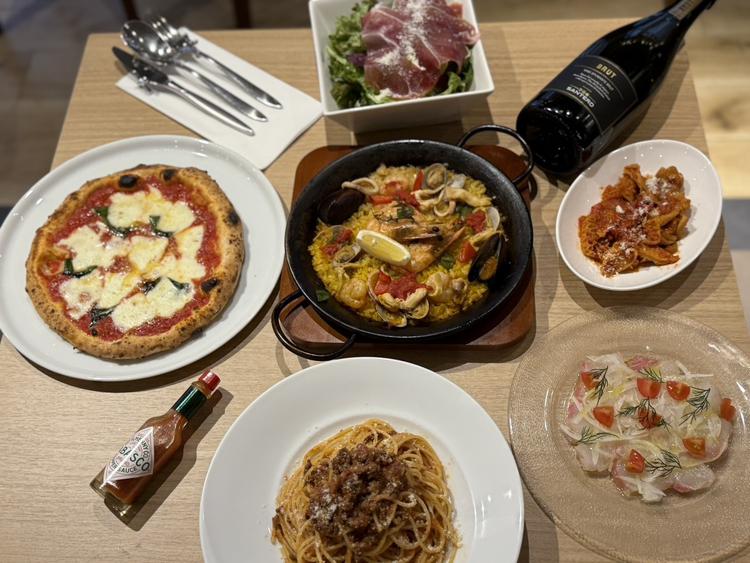 ナポリの食卓を気軽に楽しめます♪