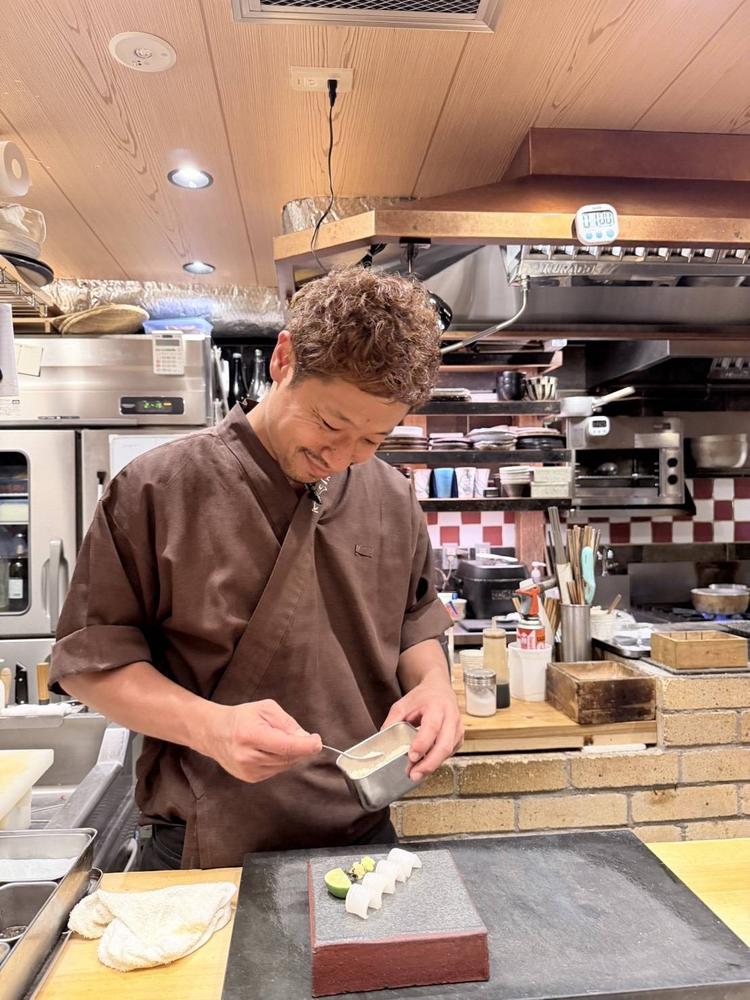 お客さまの目の前でできたてを提供