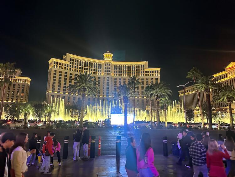 観光エリアの街並み