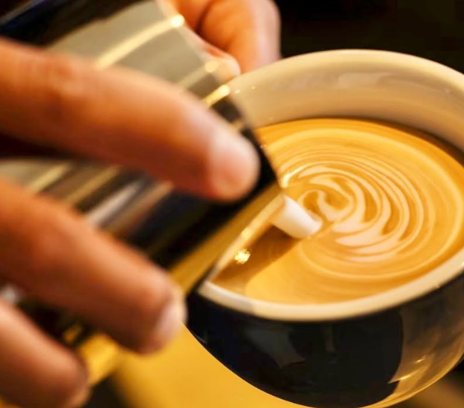 ラテアートの技術も身につきます