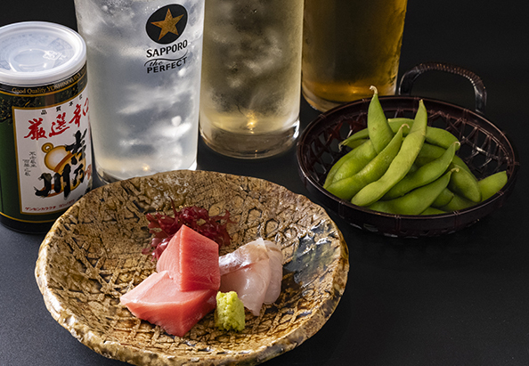 新潟・佐渡の鮮魚を使用！