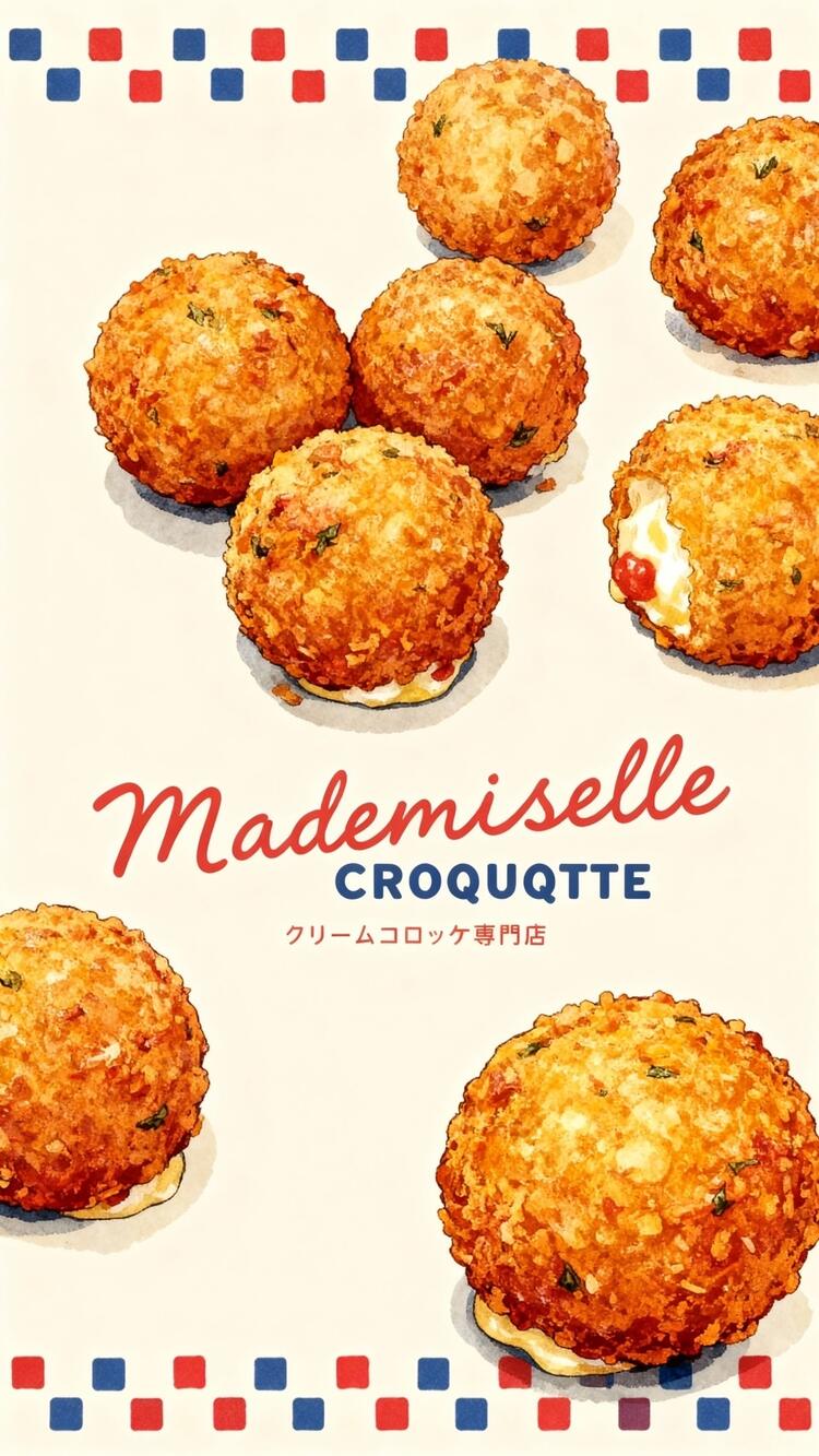 クリームコロッケを売りにしたお店