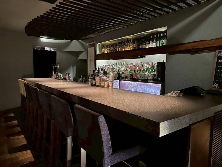 ウイスキー、ワインなど種類も豊富