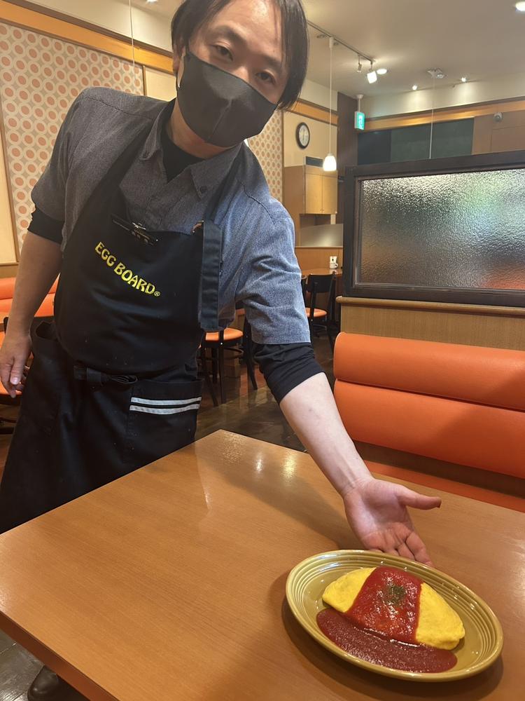 自慢のオムライスをあなたの手で！