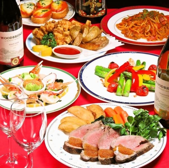 宴会料理は和洋折衷！