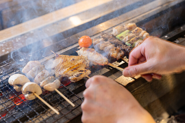 丁寧に焼き上げます