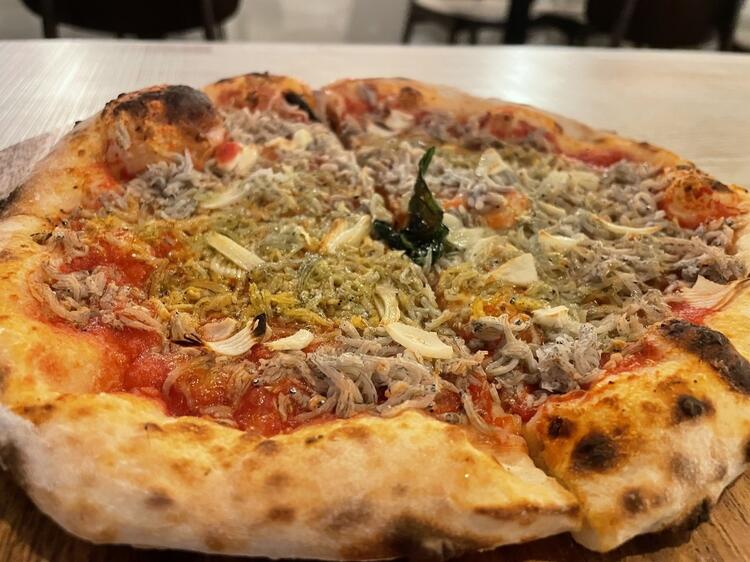 高加水のもちもちピザが自慢です！