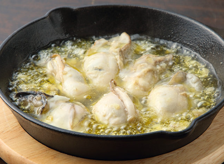 メニューは牡蠣のみ※既存店画像