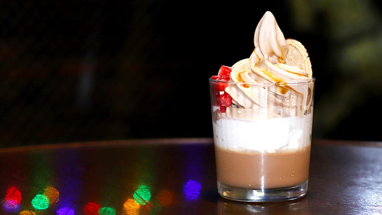 SNSで話題のロイヤルミルクティーソフト