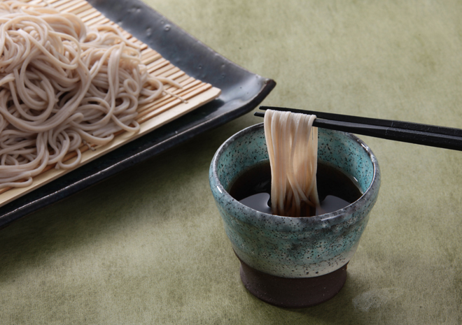 契約栽培されたこだわり蕎麦を〆に〜