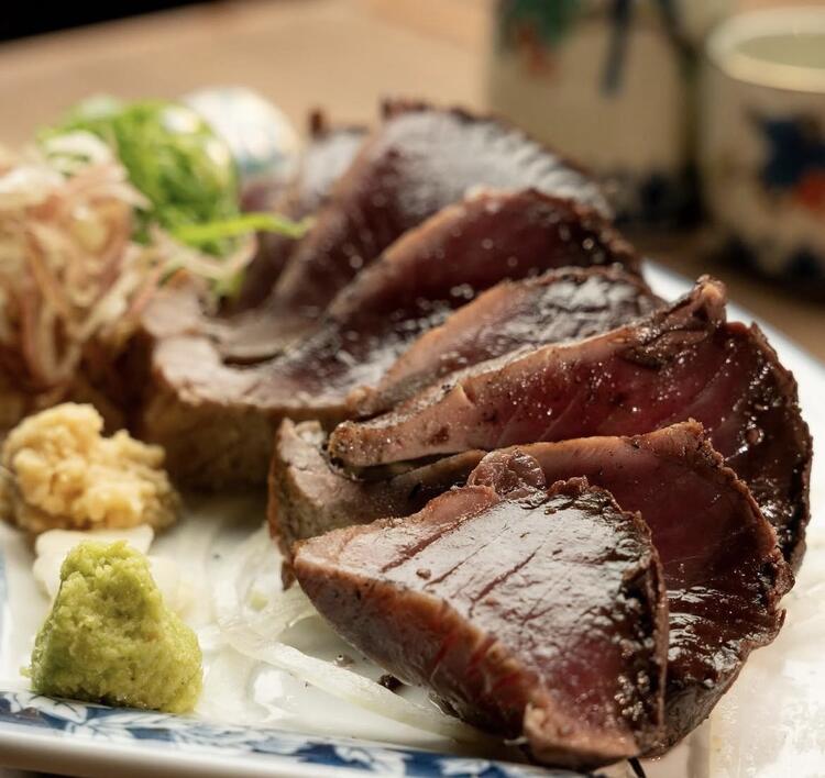 藁焼き鰹のたたき