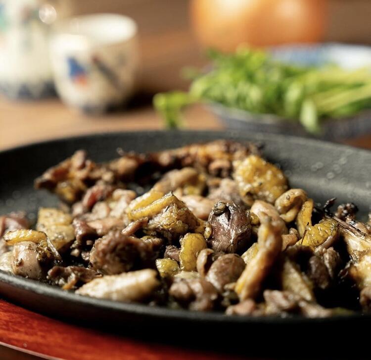 宮崎ももの炭火焼き