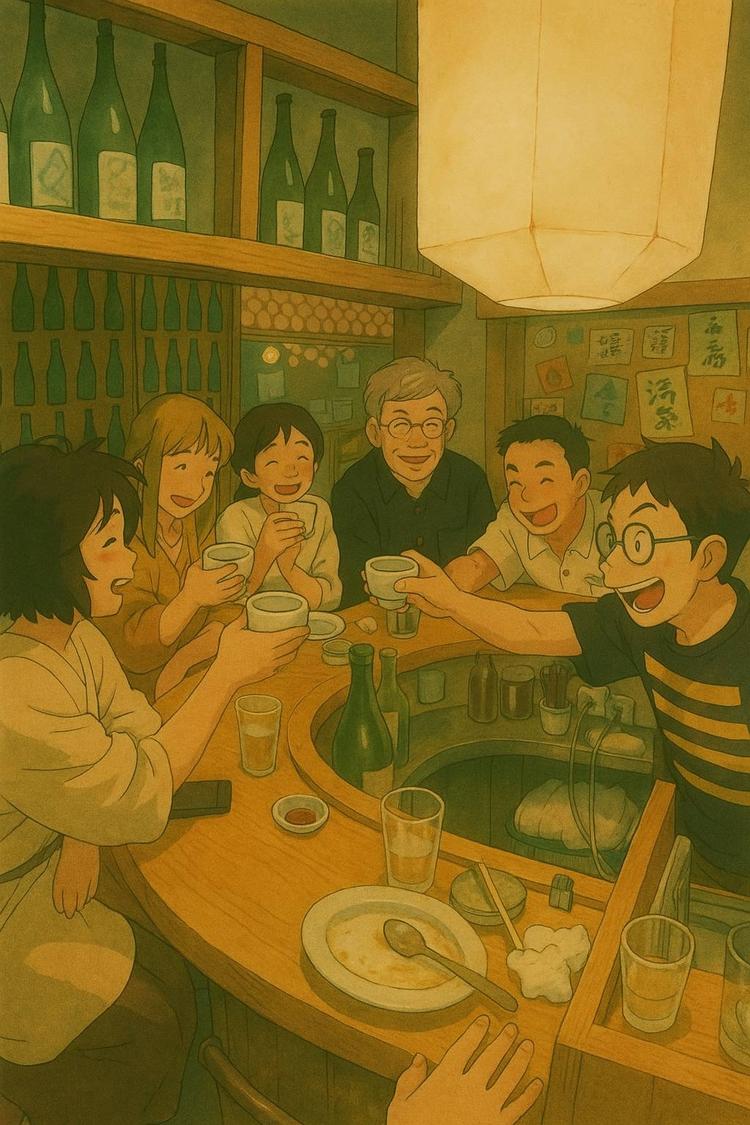 立ち飲み席は毎日こんな感じです！