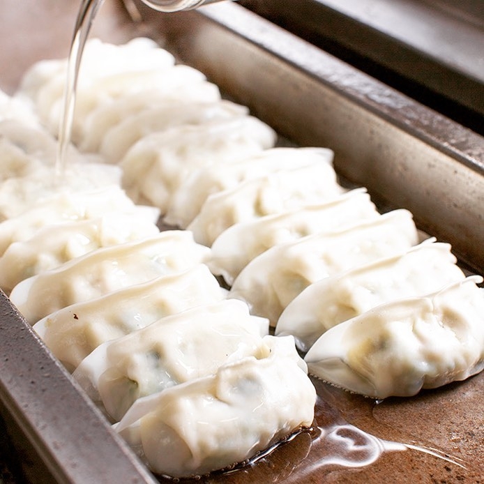 こだわりの餃子！