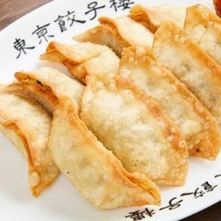 揚餃子はパリパリ食感！