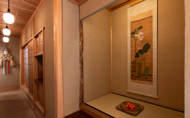 上品な茶室のような雰囲気です