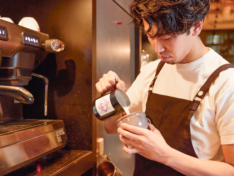 コーヒーにもこだわりホッと一息つけるお店