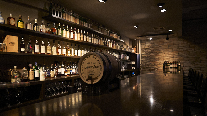 整然と並ぶ特別なお酒を…