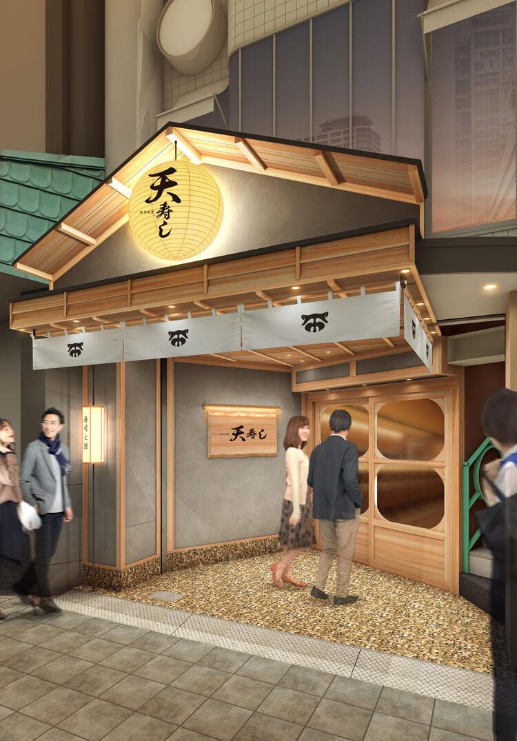 大人気の鮨業態を複数運営※イメージ