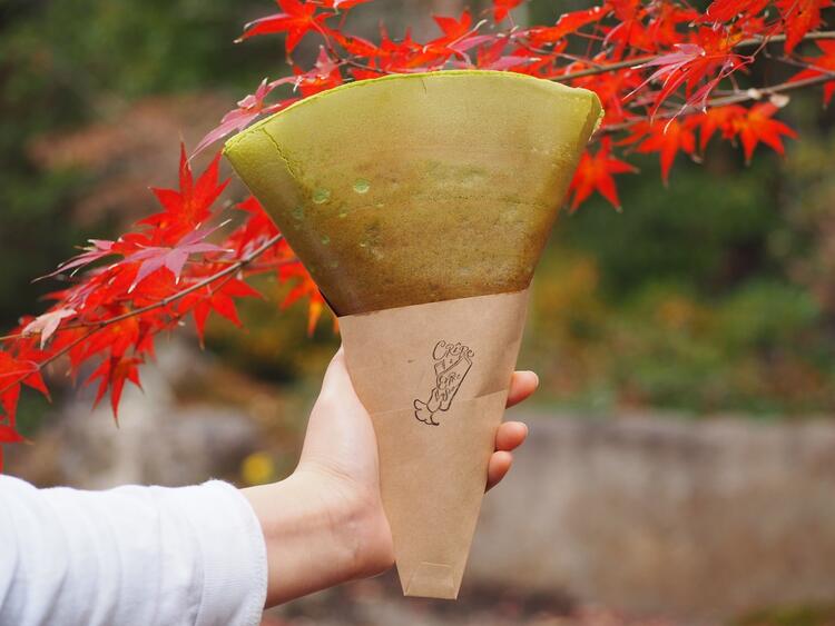～抹茶クレープ～