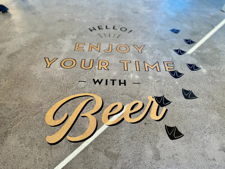 店内には遊び心がいっぱい