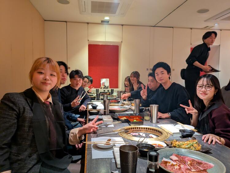 食事会は和牛焼き肉！自由参加です！