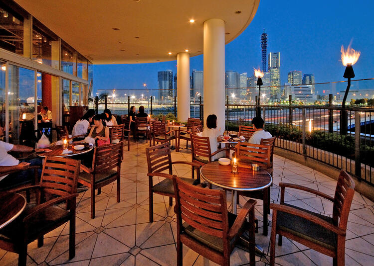 雨天OKのパノラマテラス☆