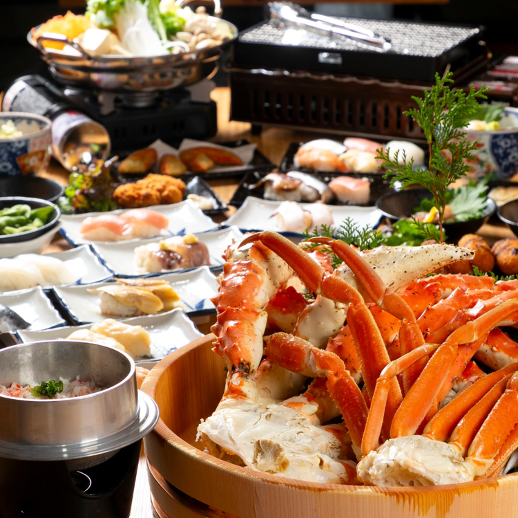 おいしいカニ料理をご提供！