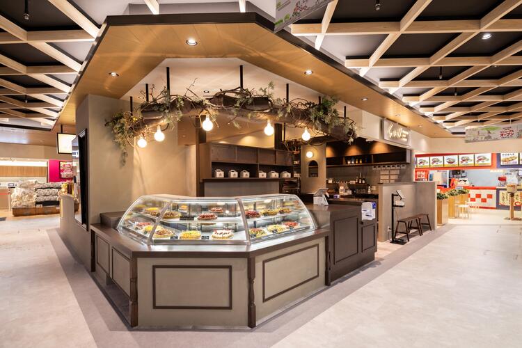 ゆったりした雰囲気のオシャレな店内