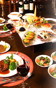 北欧の伝統的なメニューをご提供