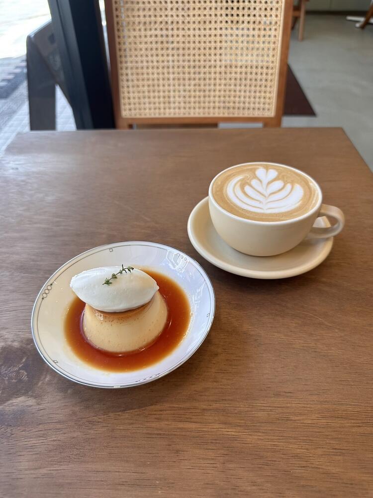 人気のプリントカフェラテ