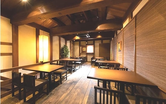 京都らしい風情が漂うお店