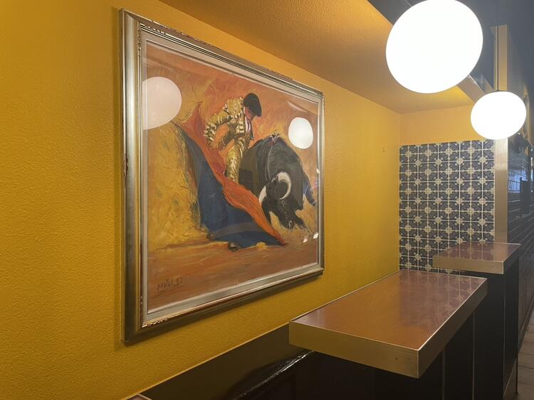 内装はどこかアメリカンな雰囲気♪