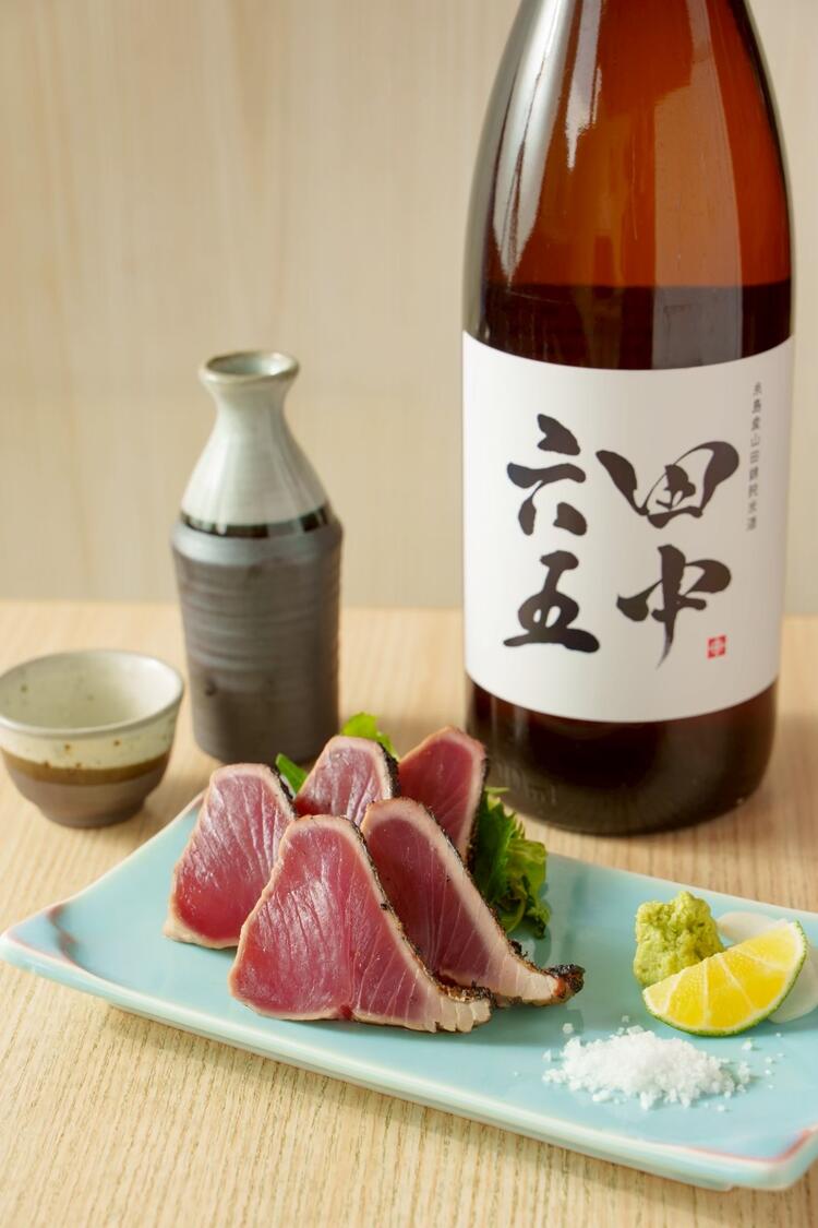 名物は「生カツオの塩タタキ」！