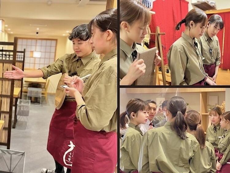 ひとりにしない！先輩スタッフが側にいます