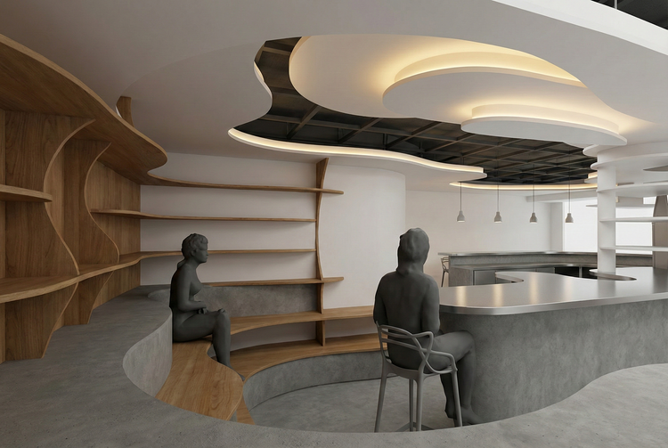 シームレスな内装設計※写真はイメージ