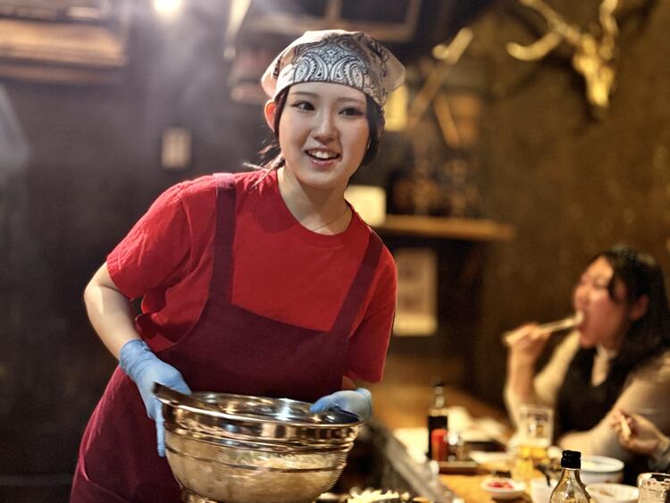 お客様との会話も楽しんでください！