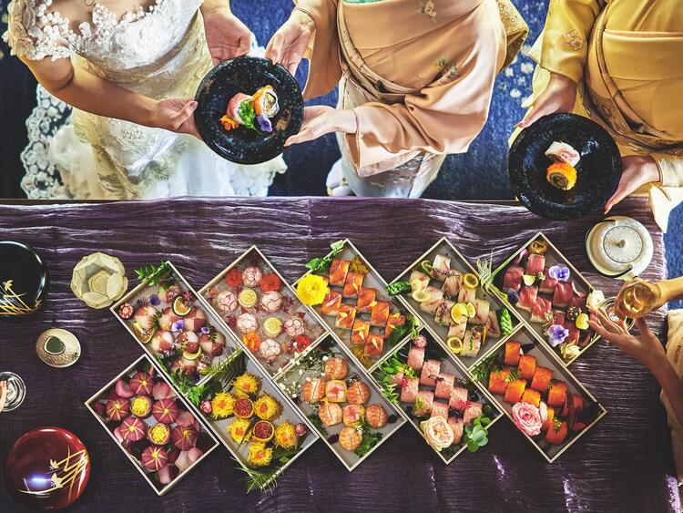 1日2組限定で結婚式を行っています