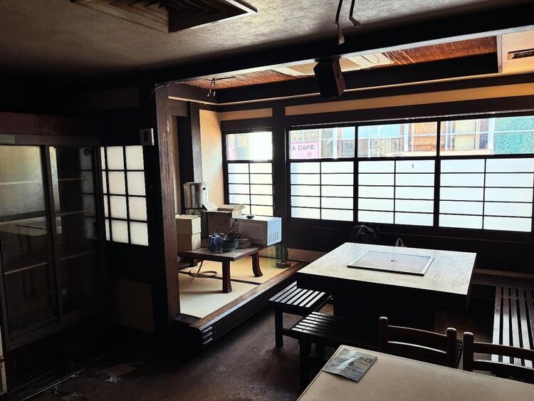 改装まえの店内の雰囲気