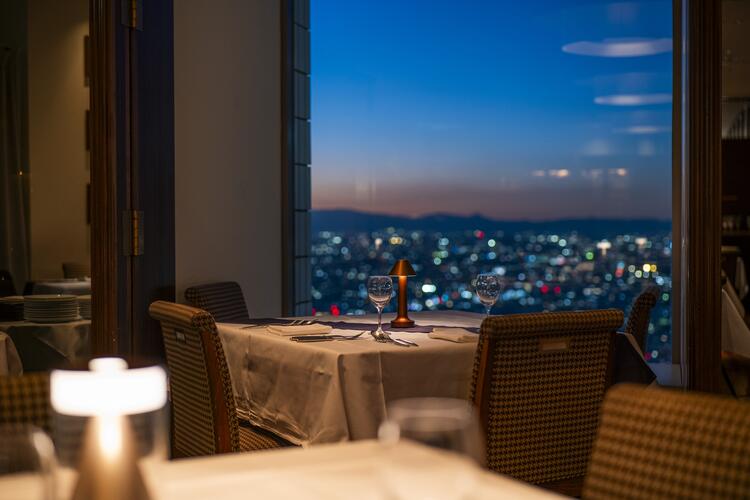 59階からの景色は絶景！