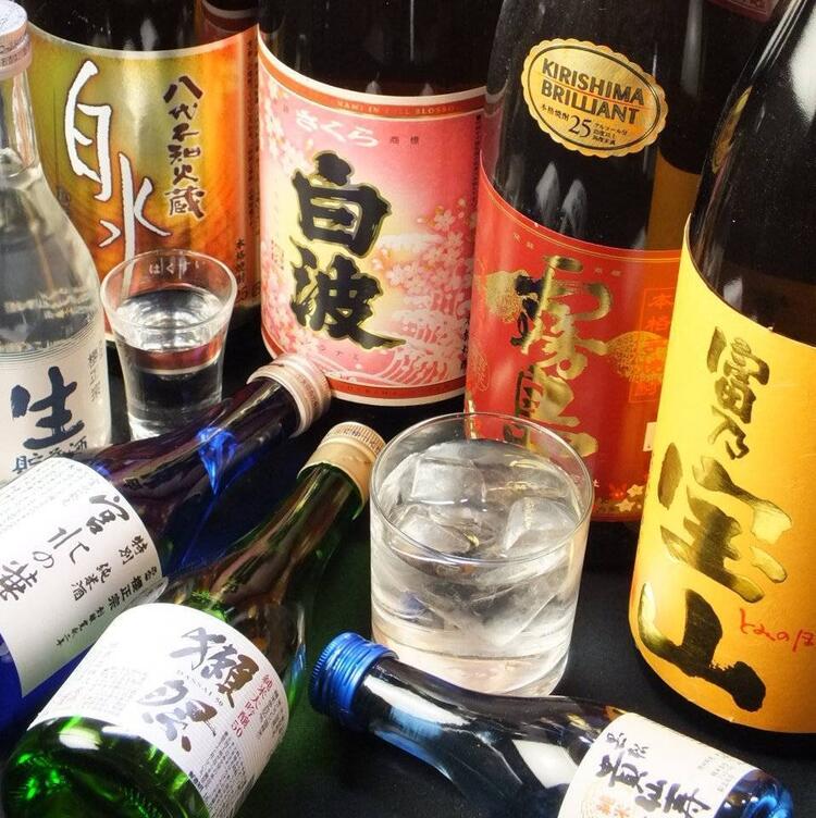 豊富な日本酒も人気の秘訣です☆