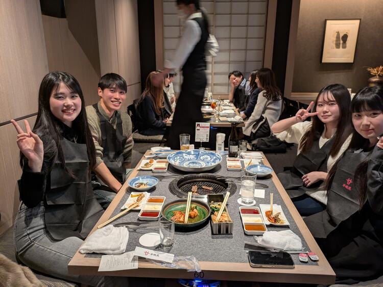 食事会は和牛焼き肉！自由参加です！