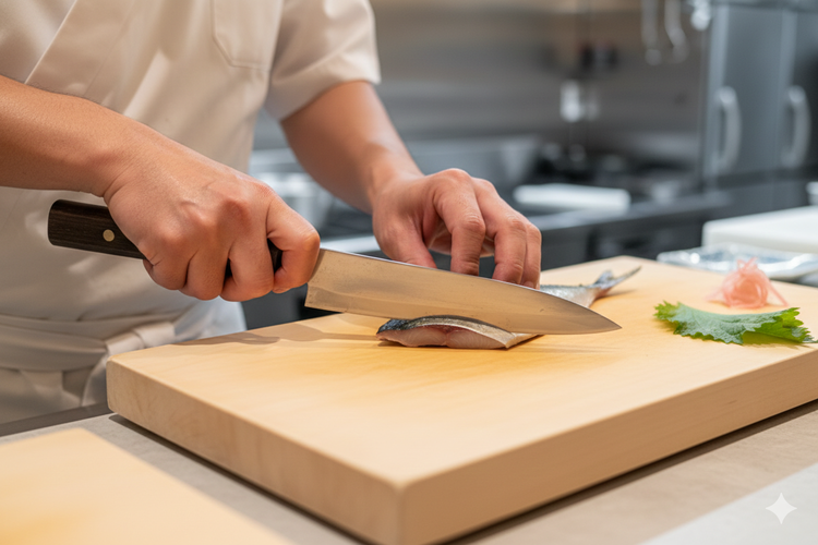 一皿一皿、丁寧に捌きます※イメージ画像