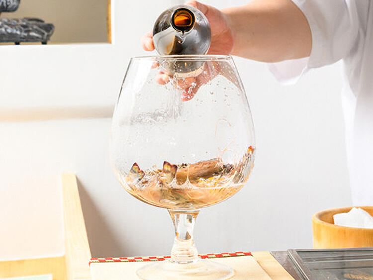 酔っ払い車海老！趣向を凝らしたメニュー！