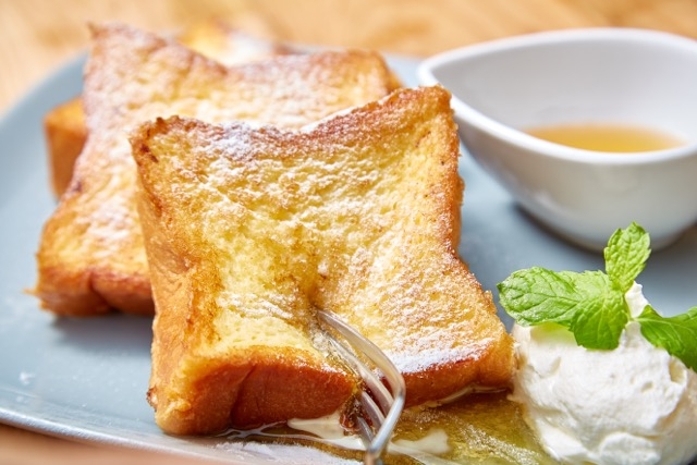 名物のブリオッシュフレンチトースト
