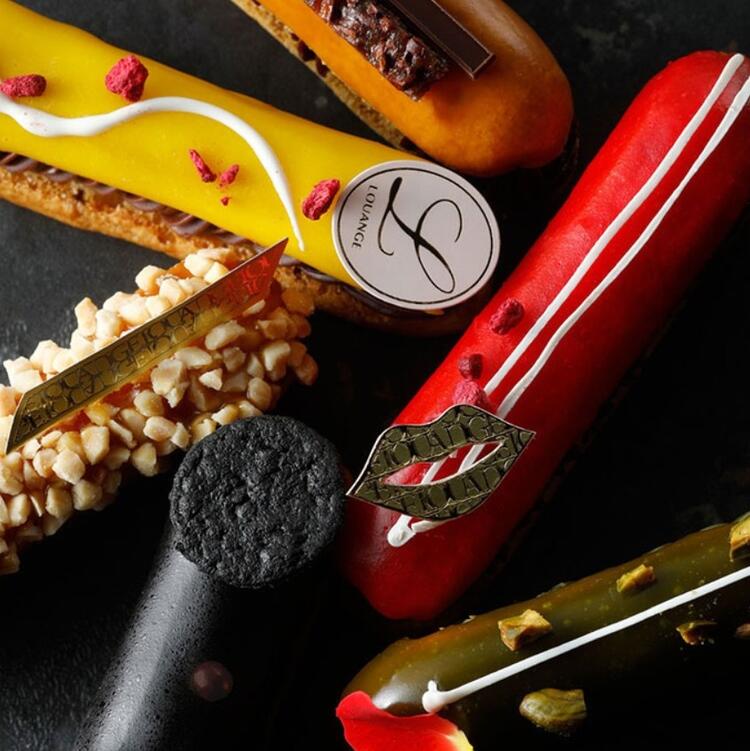 アーティスティックに仕上がったスイーツ