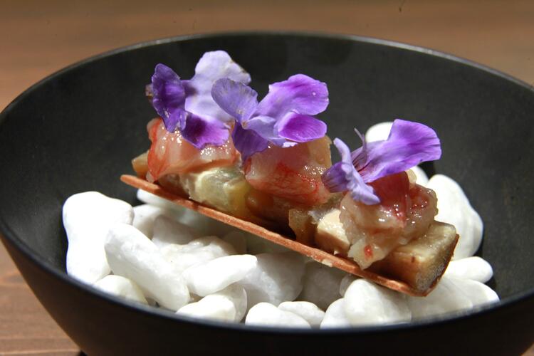 フォアグラと八ツ橋